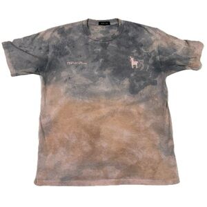 Dear Deer Pink & Purple Tie-Dye Graphic T-Shirt